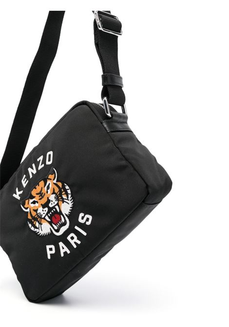 Borsa a spalla Tiger-Head in nero - KENZO -  uomo KENZO | FE55SA618F2799