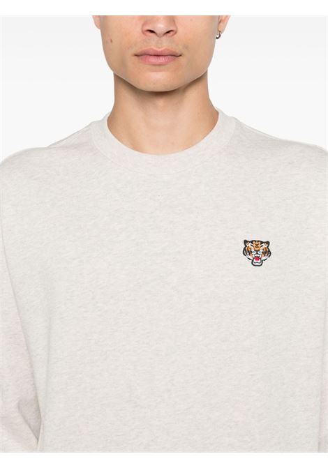 Light grey Lucky Tiger sweatshirt KENZO - men KENZO | FE55SW2084MF93