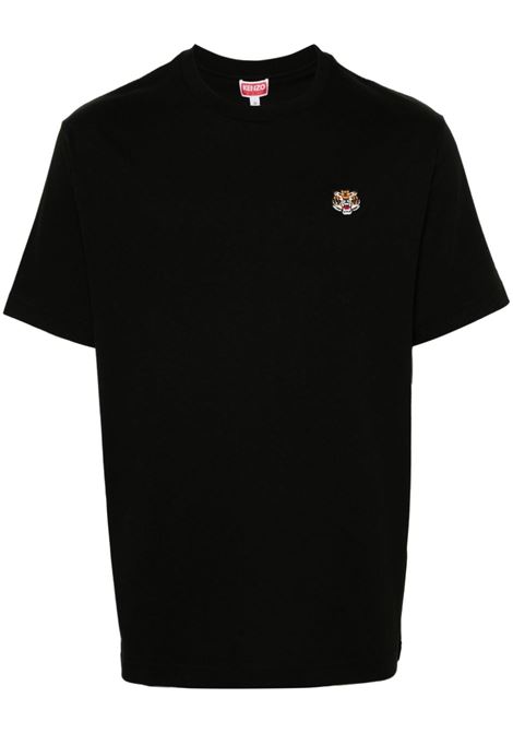 Black Lucky Tiger T-shirt Kenzo - men