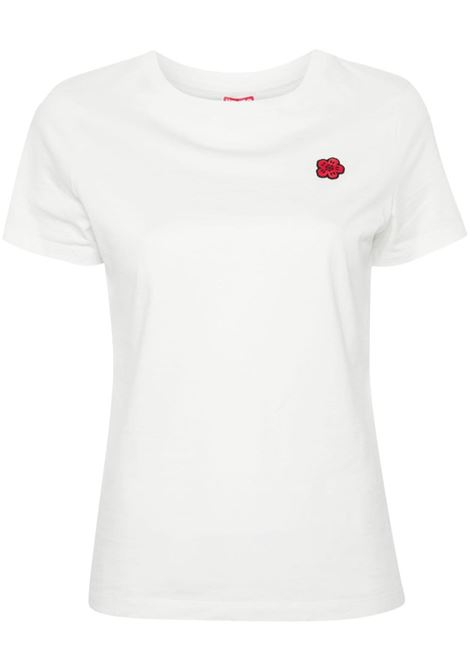 T-shirt a maniche corte gots boke in bianco Kenzo - donna