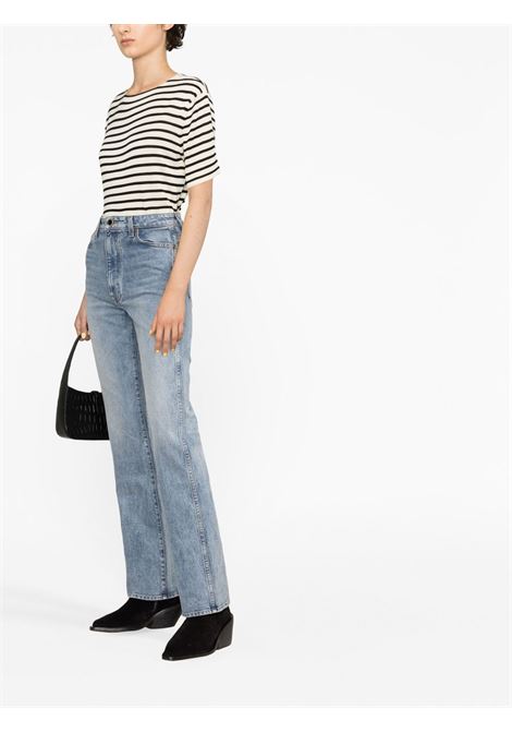 Blue - high-rise straight-leg jeans - women-Khaite KHAITE | 1032096096