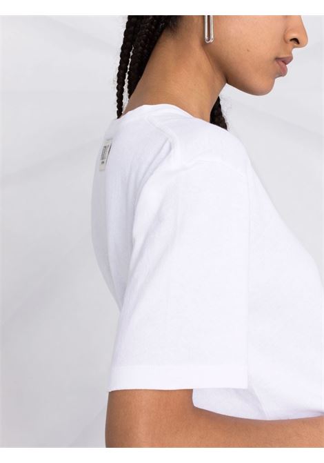 White logo-appliqué T-shirt - khaite - women KHAITE | 2196138100