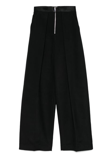 Pantaloni Marnie in nero Khaite - donna KHAITE | 31504092200