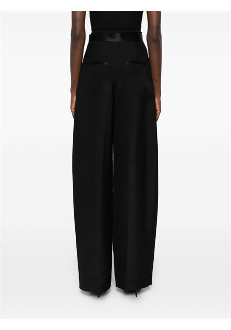 Pantaloni Marnie in nero Khaite - donna KHAITE | 31504092200