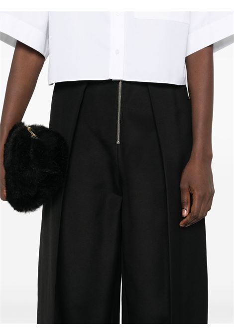 Pantaloni Marnie in nero Khaite - donna KHAITE | 31504092200