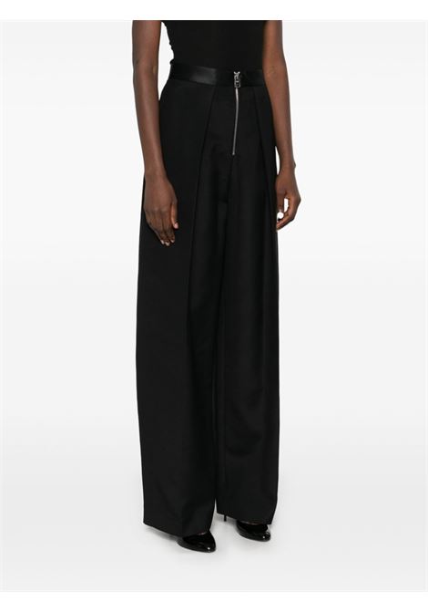 Pantaloni Marnie in nero Khaite - donna KHAITE | 31504092200