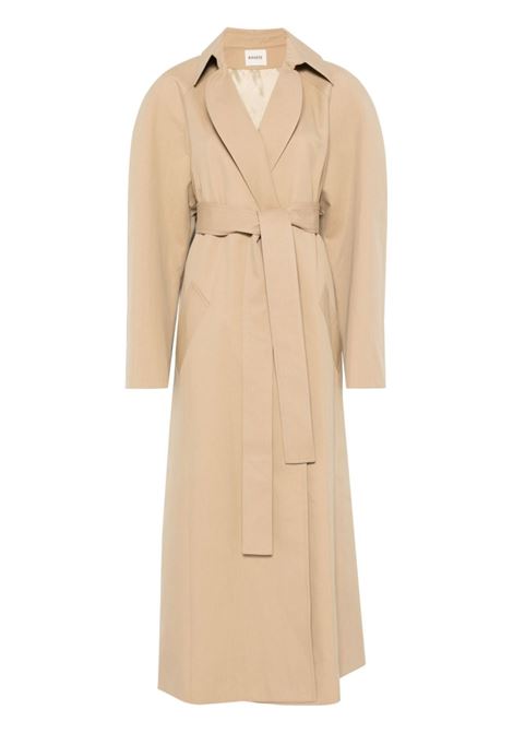 Trench Roth in beige Khaite - donna KHAITE | Capispalla | 7110186963