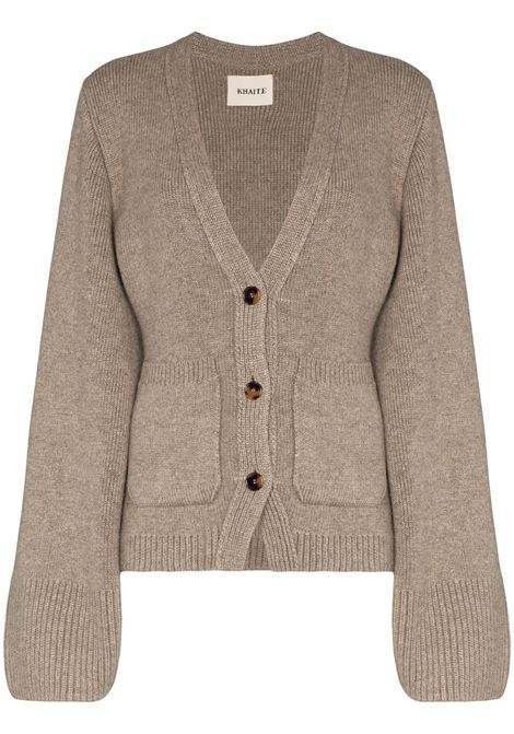 Cardigan Scarlet in taupe Khaite - donna KHAITE | Maglie | 8267600216