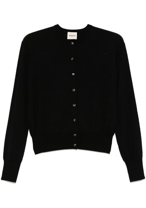 Black The Jackie cardigan Khaite - women