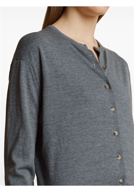 Cardigan The Jackie in grigio Khaite - donna KHAITE | 9614511284