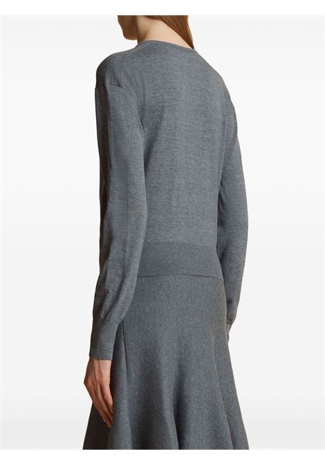 Cardigan The Jackie in grigio Khaite - donna KHAITE | 9614511284