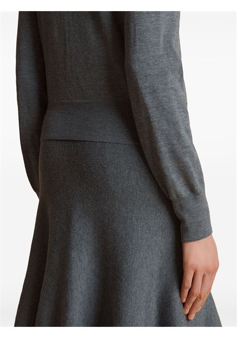 Cardigan The Jackie in grigio Khaite - donna KHAITE | 9614511284