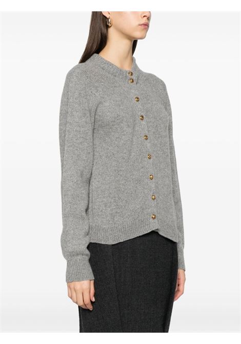 Cardigan ambre in grigio Khaite - donna KHAITE | 9712615182