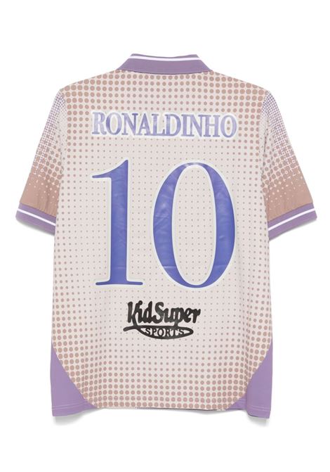 T-shirt kidsuper x ronaldinho soccer jersey multicolore Kidsuper - uomo KIDSUPER | JRSY04CRMBL