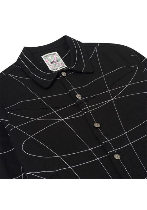 Giacca denim string theory in nero Kidsuper - uomo KIDSUPER | OW37BLK