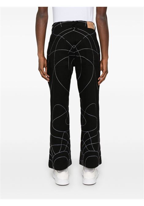 Pantaloni String Theory in nero Kidsuper - uomo KIDSUPER | PT18BLK