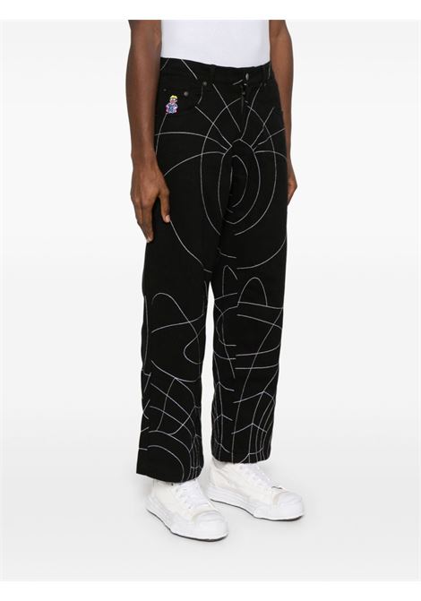 Pantaloni String Theory in nero Kidsuper - uomo KIDSUPER | PT18BLK