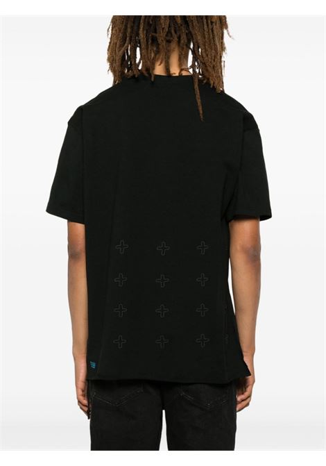 T-shirt Burn Biggie in nero Ksubi - uomo KSUBI | MFA24TE008BLK