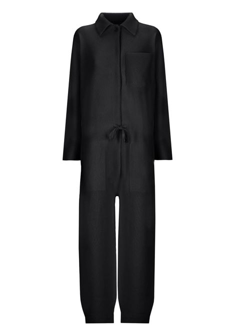 Black long-sleeved jumpsuit Laneus - women LANEUS | F4LAWOKM115110