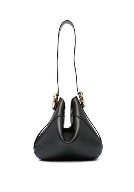 Borsa a spalla melodie in nero - donna