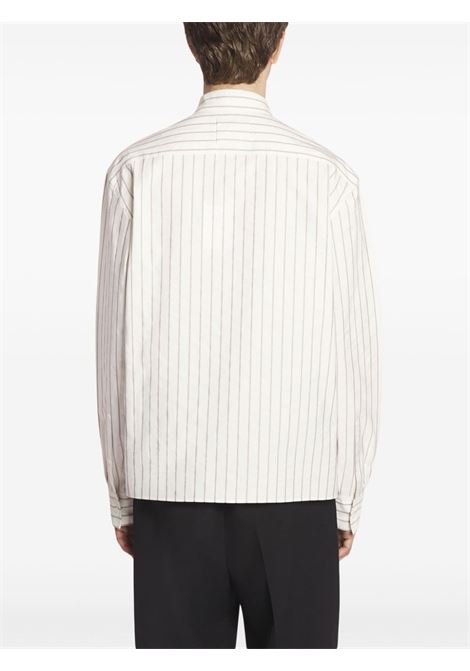 Ivory striped shirt Lanvin-men LANVIN | RMSI040759990076