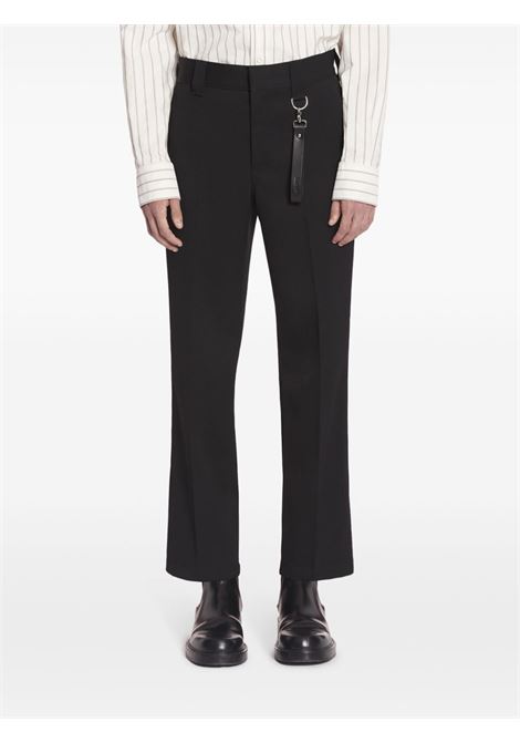 Black straight-leg trousers Lanvin - men LANVIN | RMTR0074488510