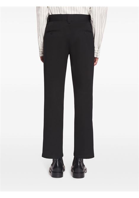 Black straight-leg trousers Lanvin - men LANVIN | RMTR0074488510