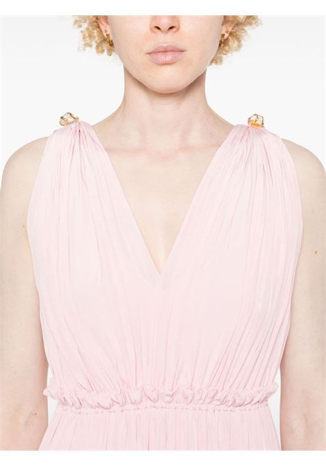 Lanvin pink dress best sale