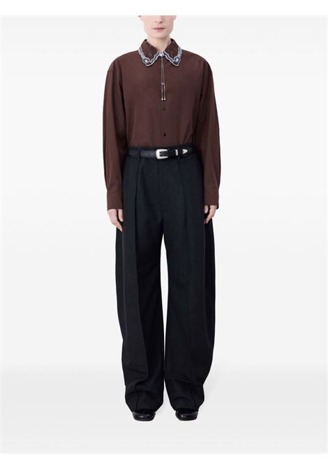 Pantaloni sartoriali in nero Lemaire - uomo LEMAIRE | PA1118LF414BK997