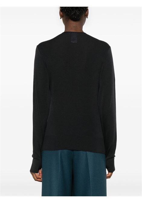 Black wool cardigan Lemaire - women LEMAIRE | TO1277LK1032MU163