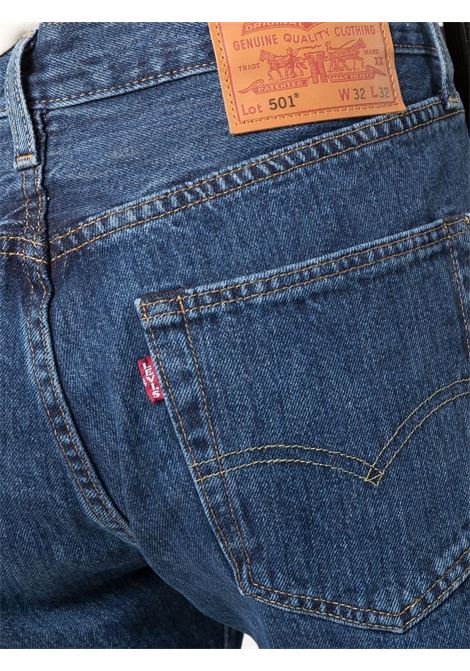 Jeans dritti 501 in blu Levi's - uomo LEVI'S | 005010114STNWSH