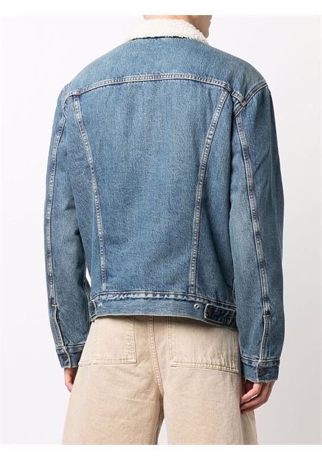 Blu lining-trim denim jacket Levi's - men LEVI'S | 163650128FBLSHRPTRKR