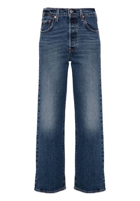 Blue Ribcage Straight jeans Levi's - women LEVI'S | 726930218MYHNRNDX