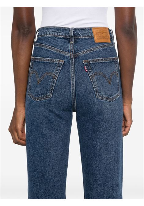 Blue Ribcage Straight jeans Levi's - women LEVI'S | 726930218MYHNRNDX