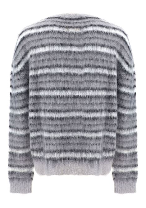 Maglione a righe in grigio Marni - uomo MARNI | GCMG0161Q0UFU174RGN42