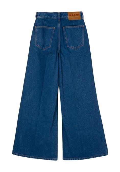 Jeans a gamba ampia in blu Marni - donna MARNI | PAJD0514X0USCU83BDB60