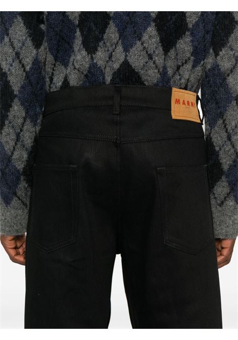 Pantaloni dritti in nero Marni - uomo MARNI | PUJU0021A0UTC41800N99