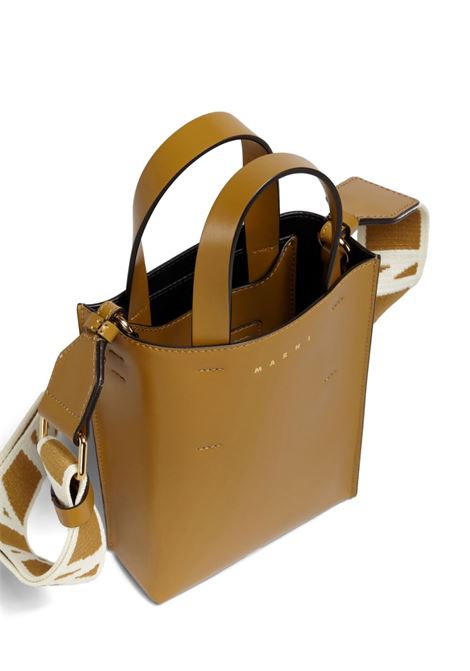 Borsa tote museo in marrone Marni - donna MARNI | SHMP0050U0LV63900V47