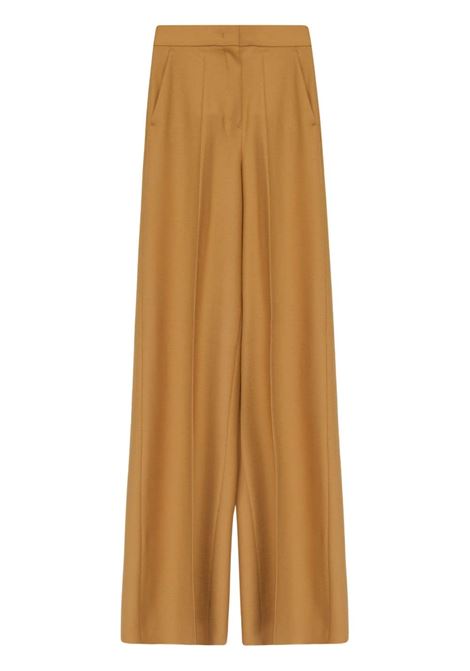 Pantaloni Senna a vita alta in marrone Max Mara - donna