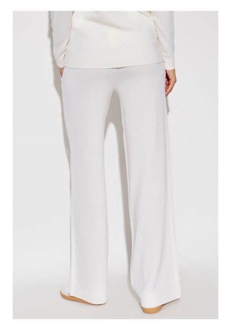 Pantaloni Zigote in lana a gamba ampia in bianco MaxMara - donna MAXMARA | 2421336022600001