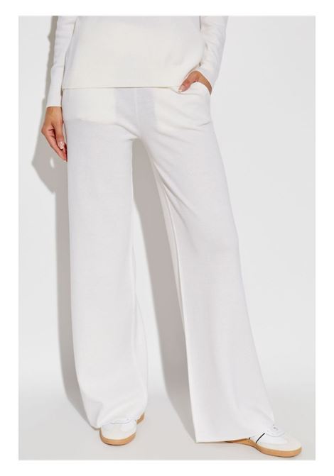 Pantaloni Zigote in lana a gamba ampia in bianco MaxMara - donna MAXMARA | 2421336022600001