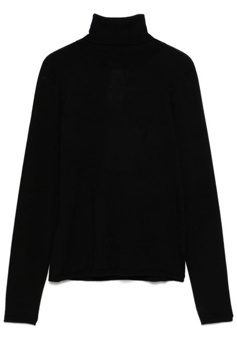 Maglione a collo alto adda in nero Maxmara - donna