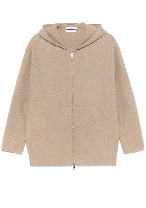 Beige saio zip-up sweatshirt Maxmara - women