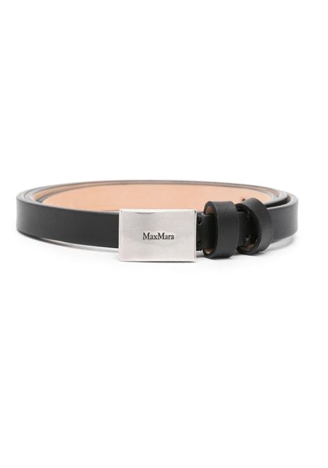 Black plate15 bucked belt  Maxmara - women