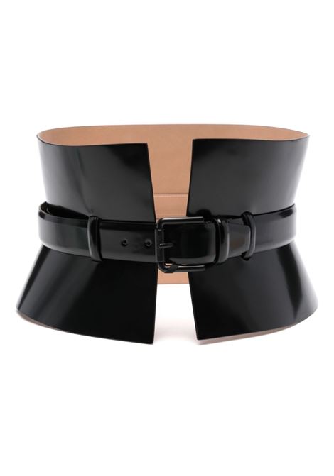 Cintura bustier in nero di Max Mara - donna