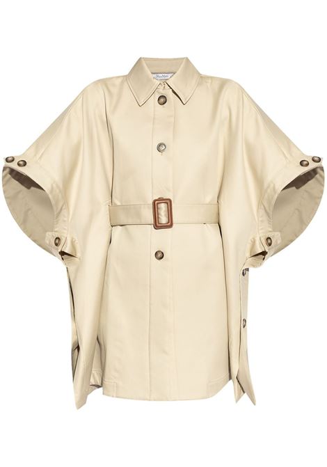 Beige Agape belted cape Max Mara - women