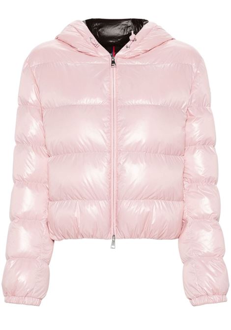 Piumino bayard in rosa Moncler - donna