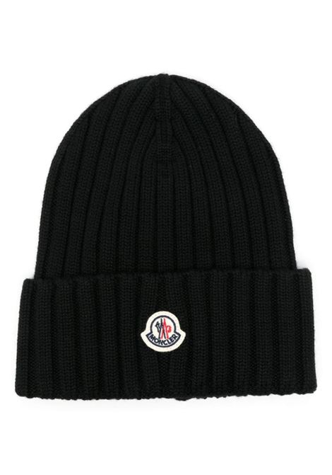 Black logo-patch beanie Martine Rose - men MONCLER | Hats | 3B00036A9327999