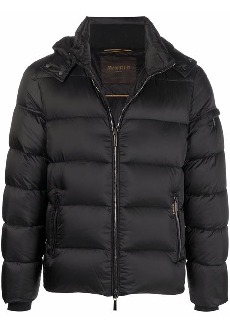 Black Brett-SH padded jacket - men