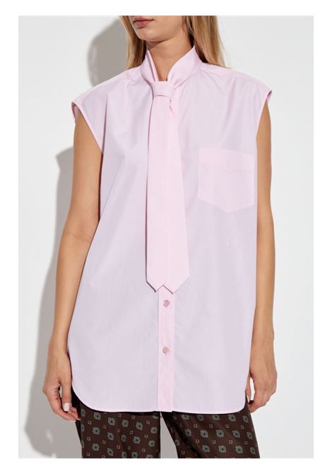 Pink Sleveless shirt Moschino - women MOSCHINO | 021554321229